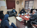 جلسه معاونت آموزشی جهاد دانشگاهی گیلان با ریاست بیمارستان ولایت درخصوص برگزاری دوره مدیریت زخم